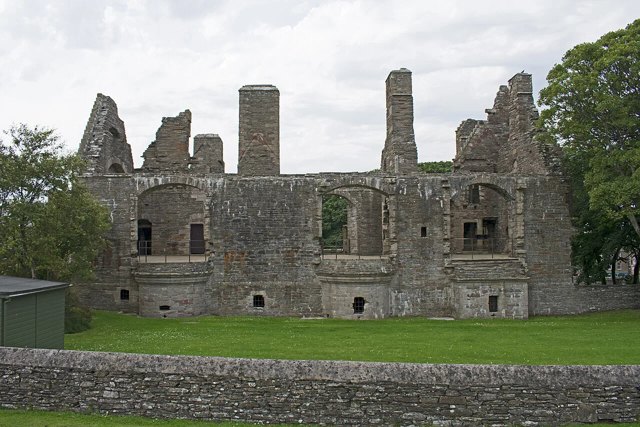 The ruins of the Earl's Palace, Kirkwall.
