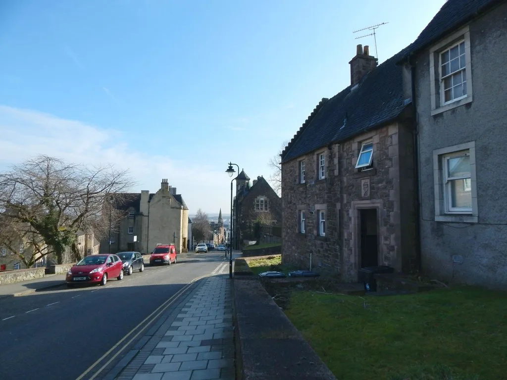 St John Street in Stirling's old town.