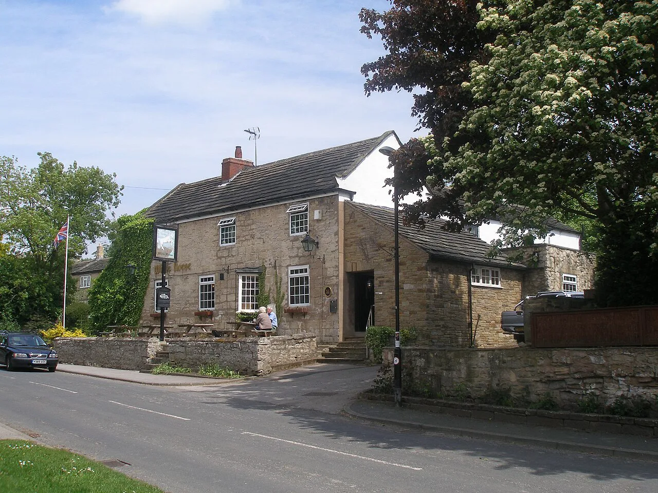The White Horse pub in Ledston, near Leeds.