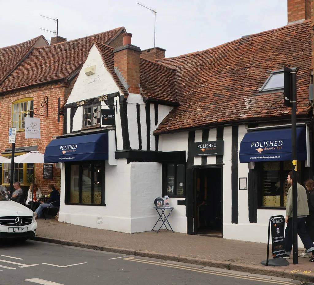 Timber-framed 31 Sheep Street in Stratford-upon-Avon.