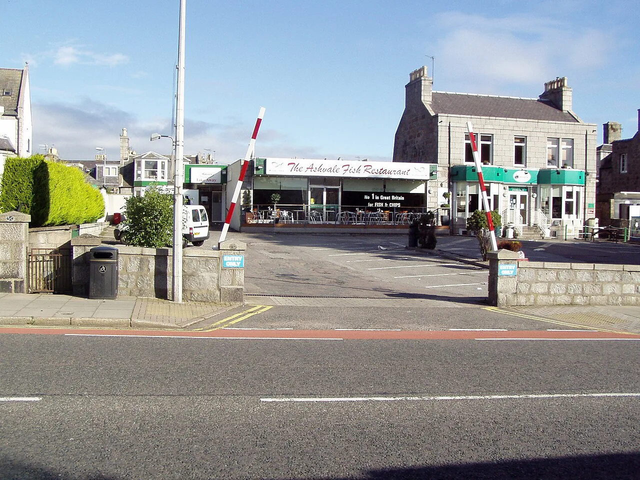 The Ashvale fish and chip shop in Aberdeen.