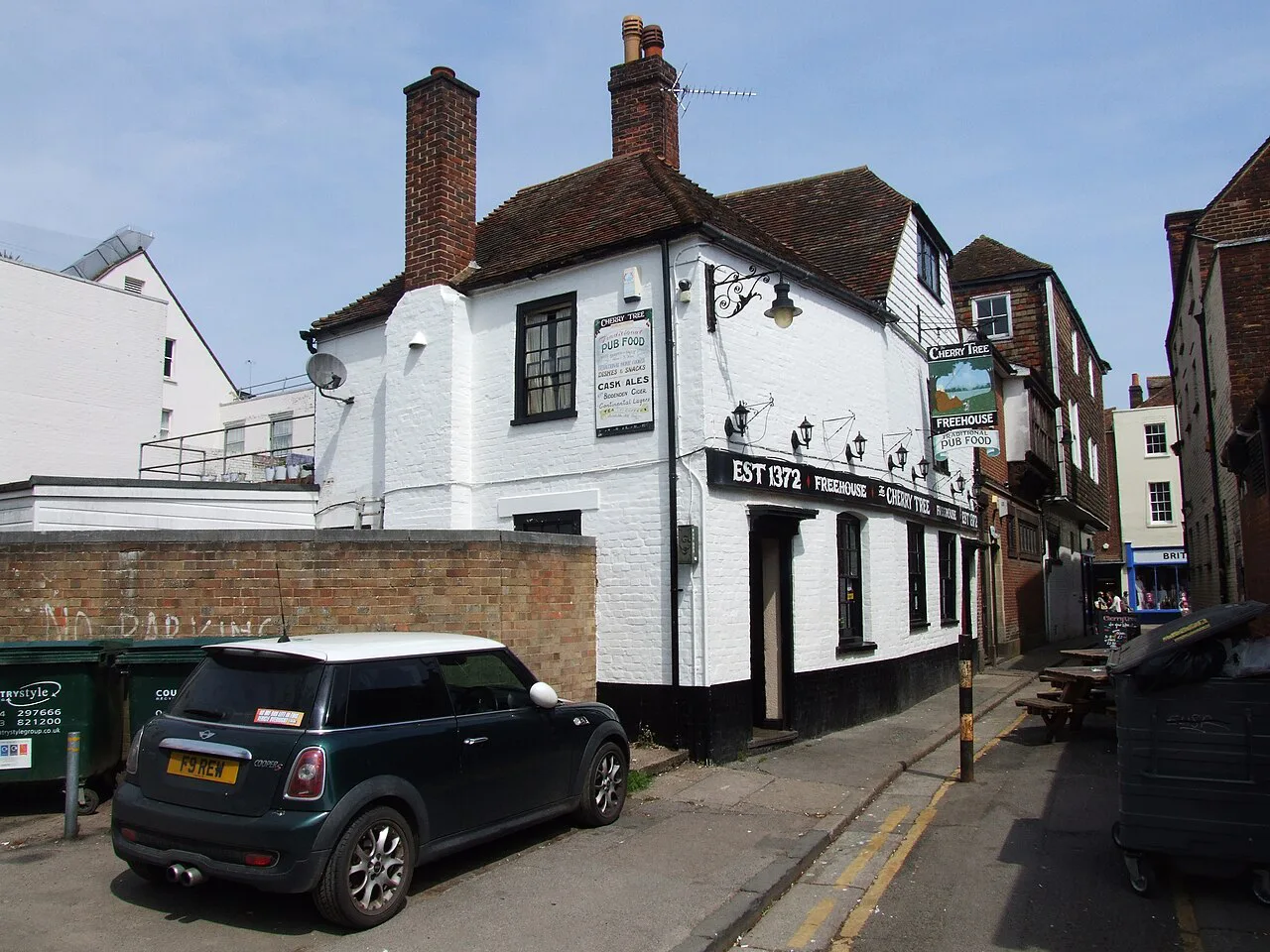 The Cherry Tree pub in Canterbury.