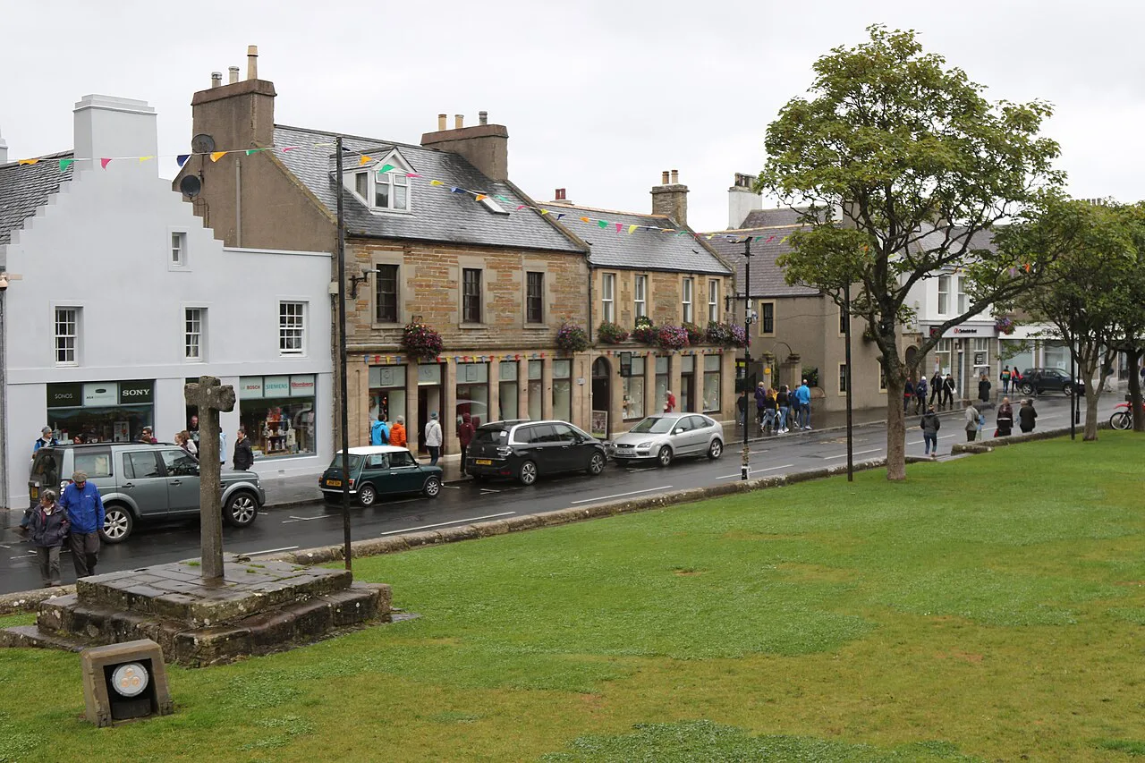Broad Street in Kirkwall.