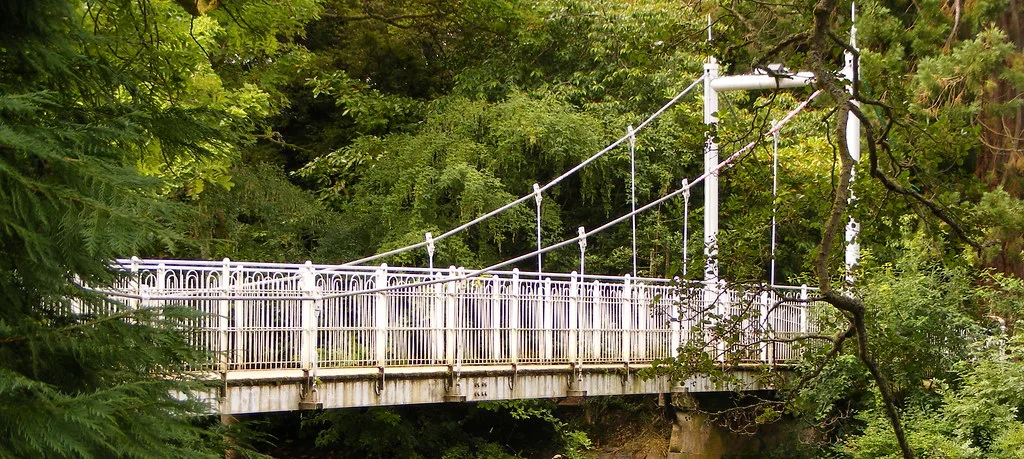 Ness Islands Bridge over the River Ness, Inverness.