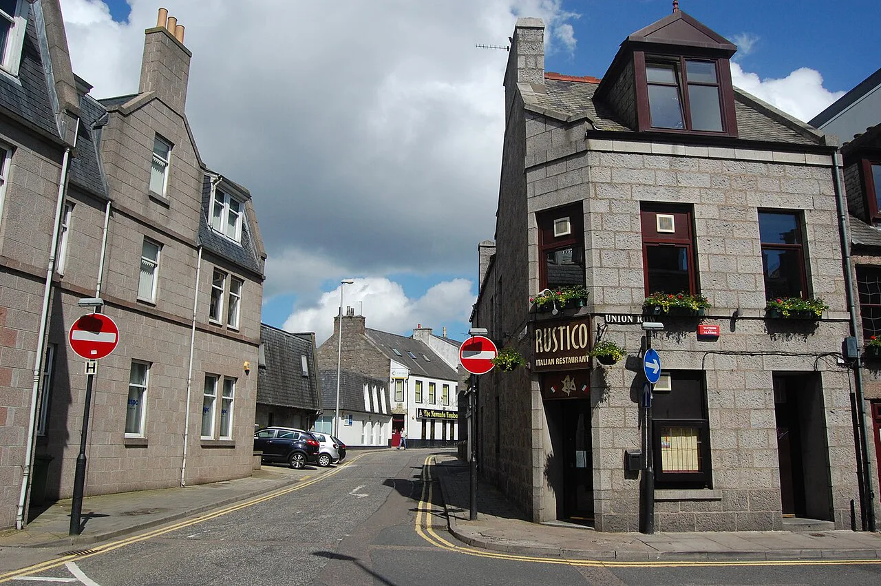 Rustico Italian Restaurant on Summer Street, Aberdeen.