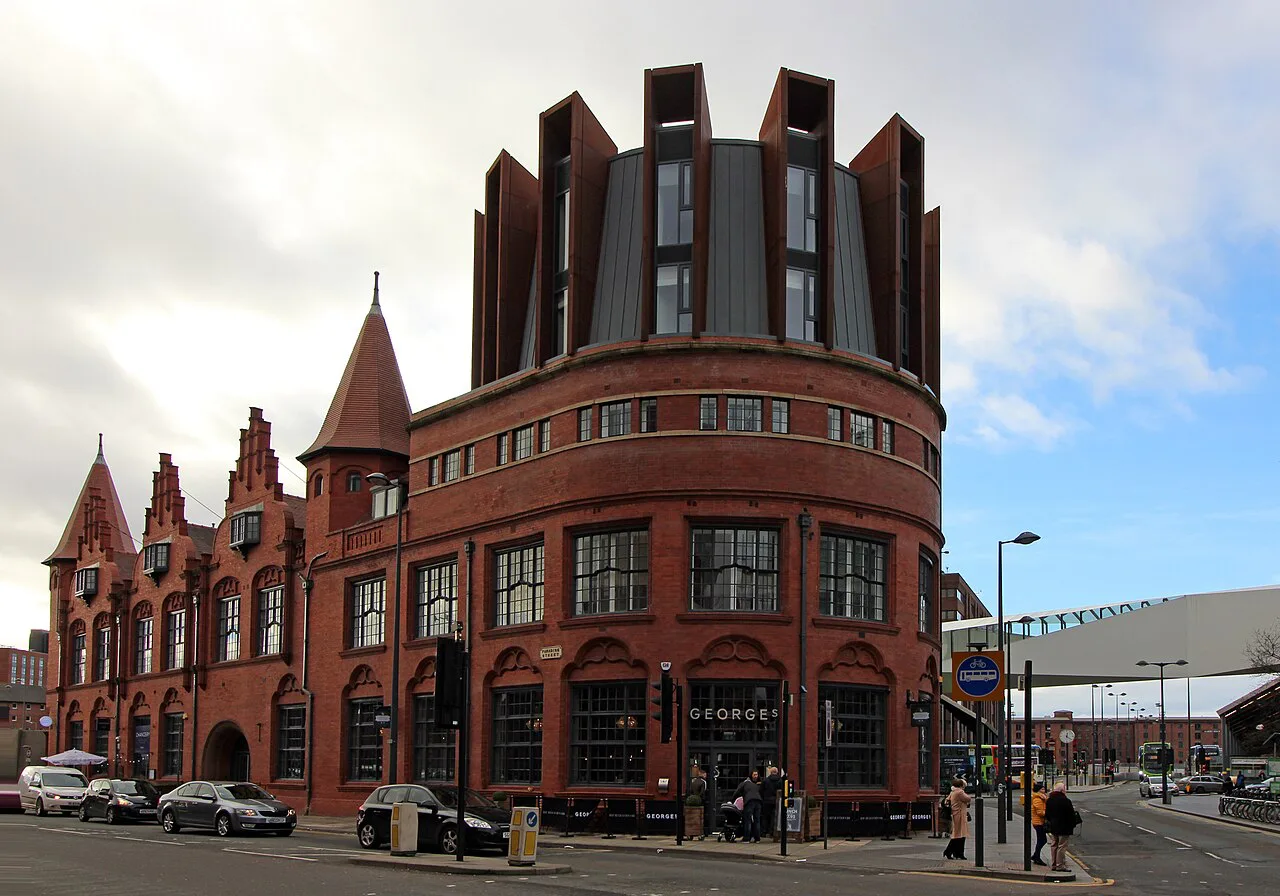 Chancery House at the corner of Paradise Street and Hanover Street, Liverpool.