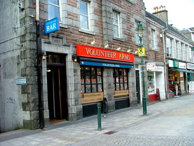 The Volunteer Arms on the High Street, Fort William.