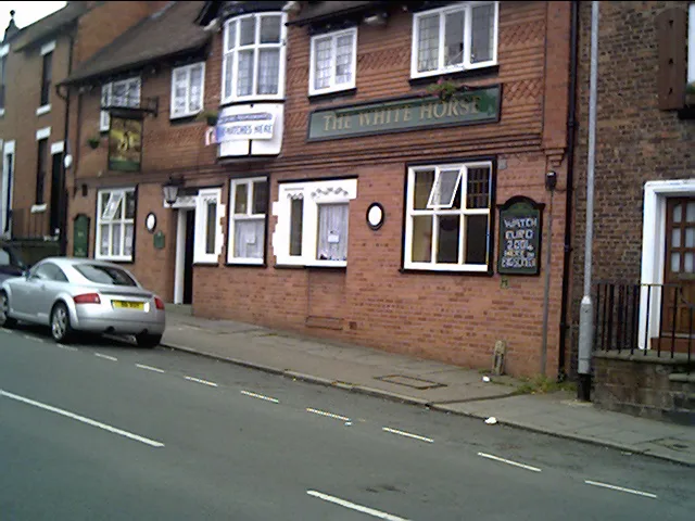 The White Horse pub in Handbridge, Chester.