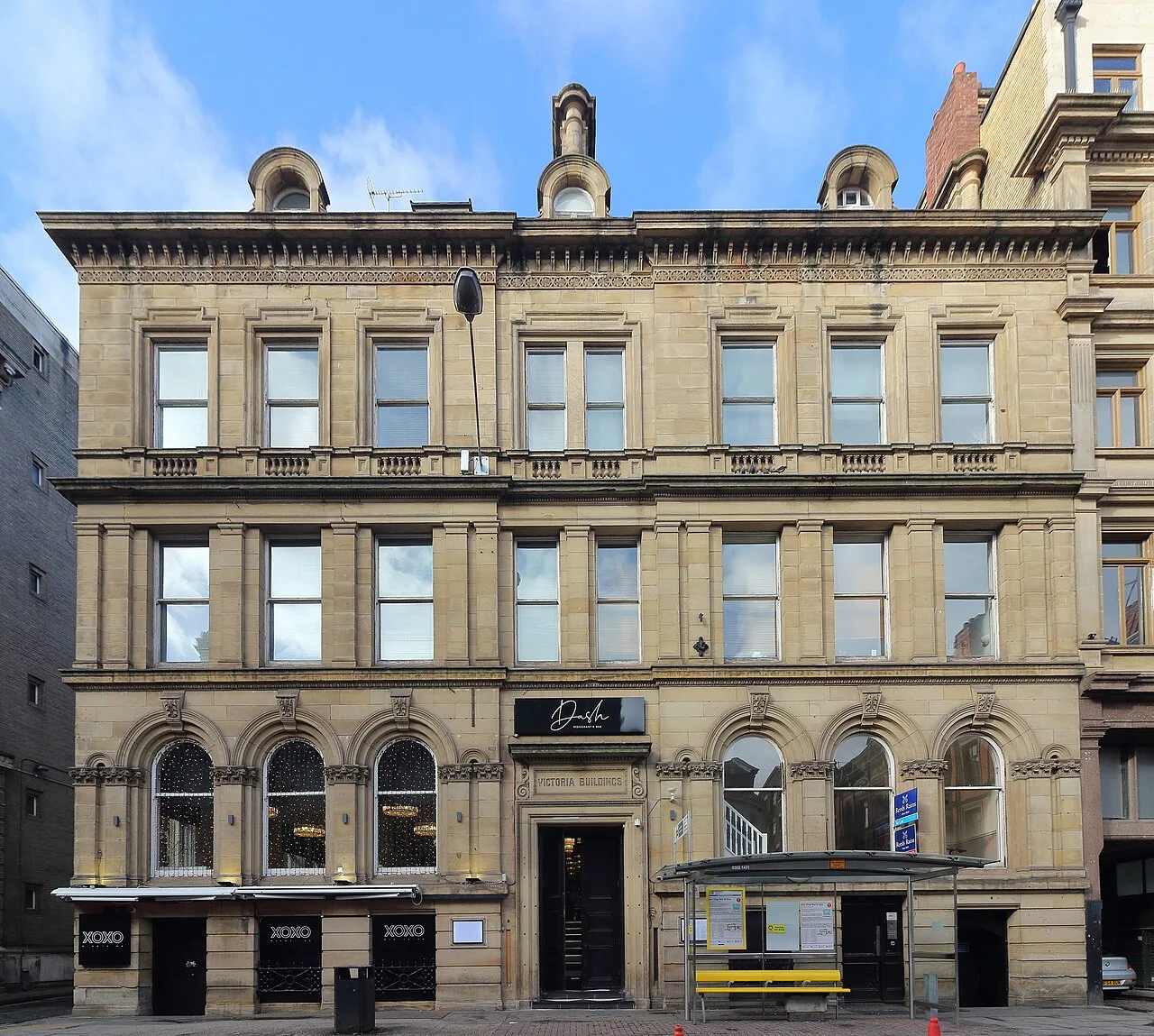 Victoria Buildings on Victoria Street, Liverpool.