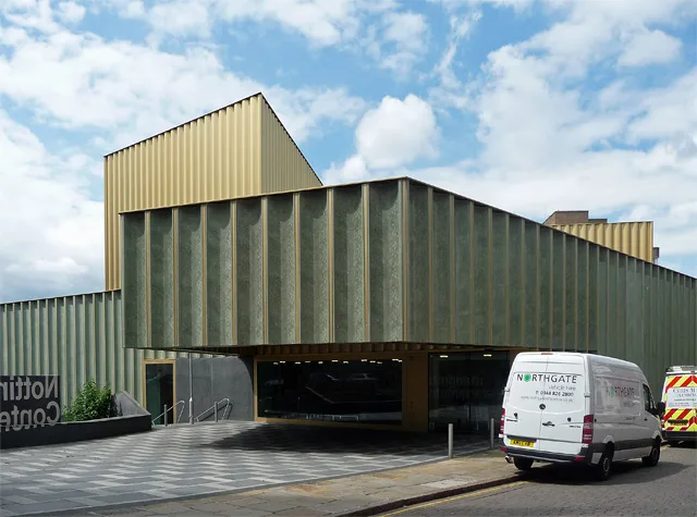 Nottingham Contemporary art centre at Weekday Cross, Nottingham.