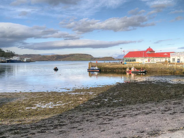 Morning at Oban Harbour.