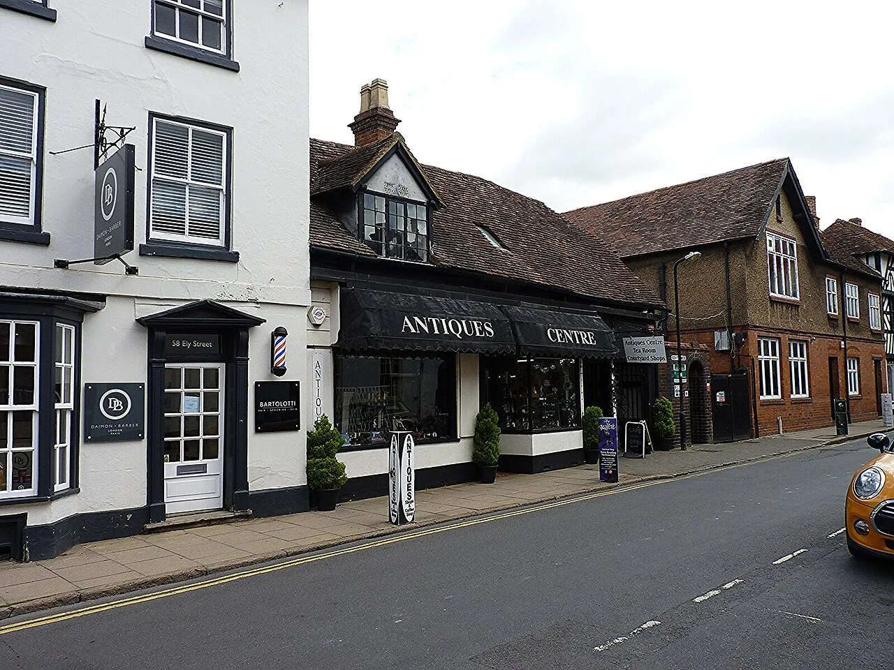 The Antiques Centre on Ely Street, Stratford-upon-Avon.