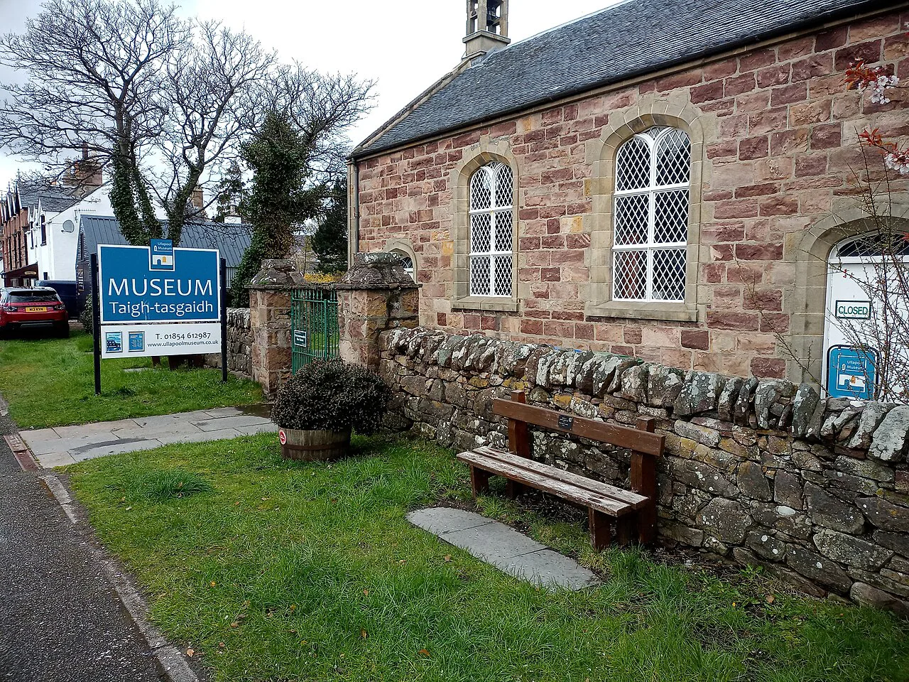 The museum on West Argyle Street, Ullapool.
