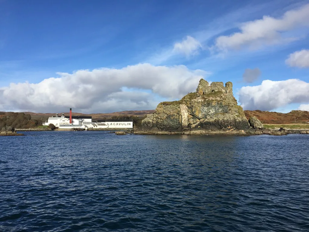 Lagavulin Distillery on the shore of Islay.