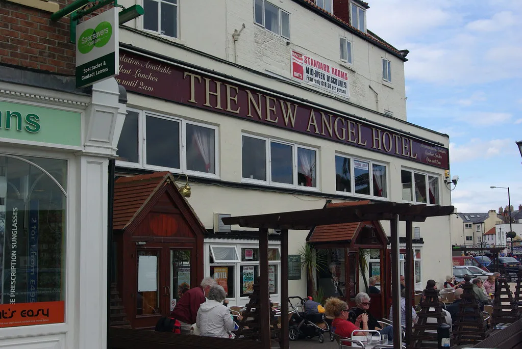 The New Angel Hotel on New Quay Road, Whitby.
