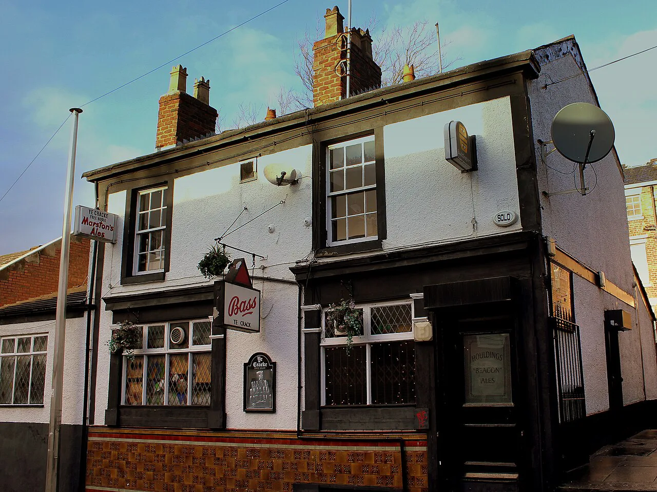 Ye Cracke pub in Liverpool.